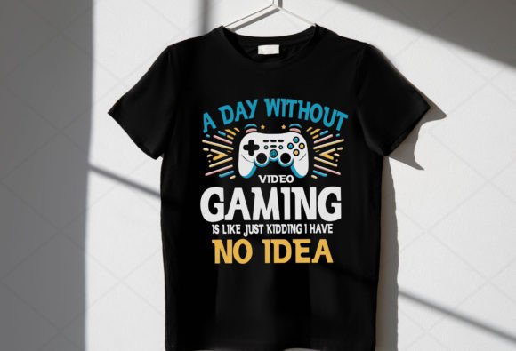 A Day Without Video Games Png Graphics & T-Shirt Designs