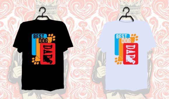Best Dog Dad T-Shirt Design Graphics Review