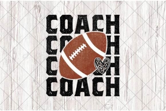 Football Coach PNG: Graphics for T-Shirt Designs