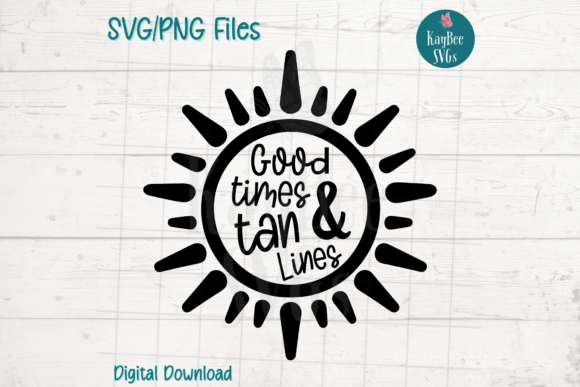 Good Times Tan Lines: Graphics & T-Shirt Designs Review