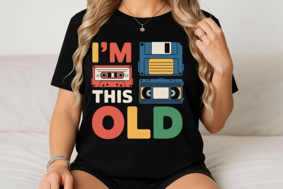 I m This Old Retro Technology Graphic Review