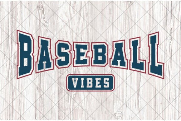 Retro Baseball Vibes Sublimation Png Graphics
