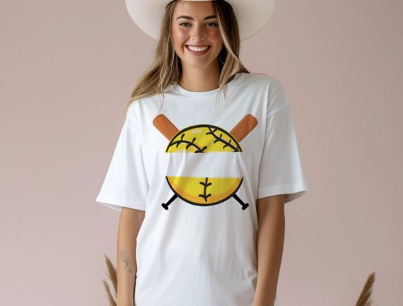 Softball Sublimation Design: Graphics & T-Shirt Designs