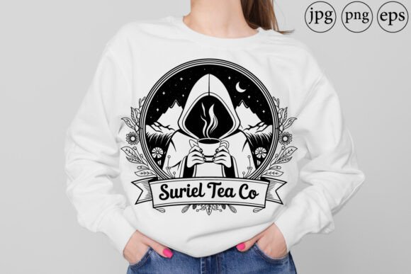 Suriel Tea Co Graphic: T-Shirt Designs & Branding