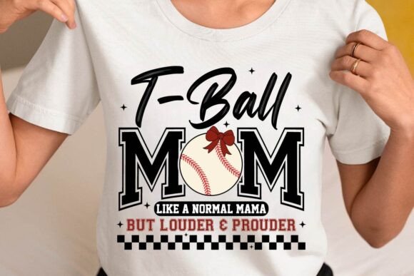 T-Ball Mom PNG & Baseball Mom Svg T-shirt Review